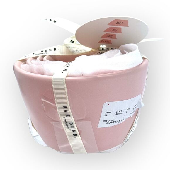 Rae Dunn Solid Pink Measuring Cup Set 4 Piece NWT Cottagecore Pastel HTF 2024 - Picture 3 of 7
